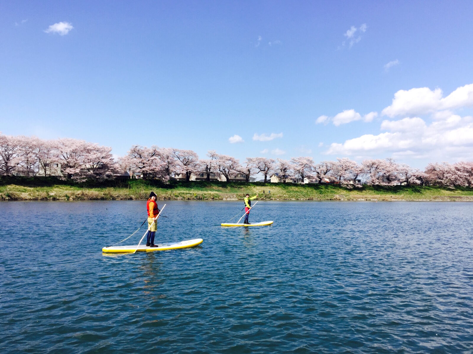 水面と共鳴する「SUP体験」